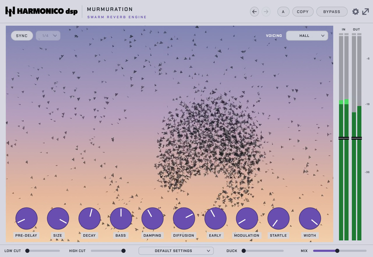 Interface de Murmuration